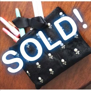 ✖️SOLD ✖️Black Makeup Cosmetic Bag